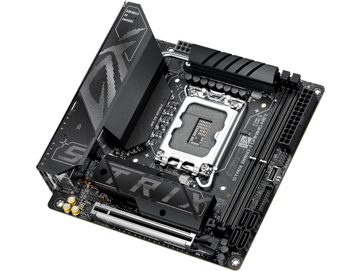 ASUS ROG STRIX B860-I GAMING WIFI Moderkort Intel Socket