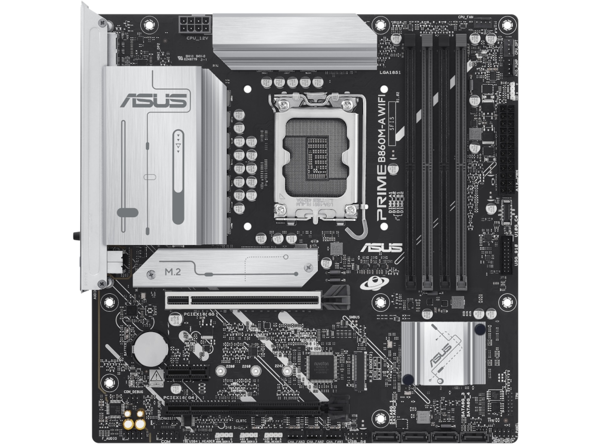 ASUS PRIME B860M-A WIFI Moderkort Intel Socket