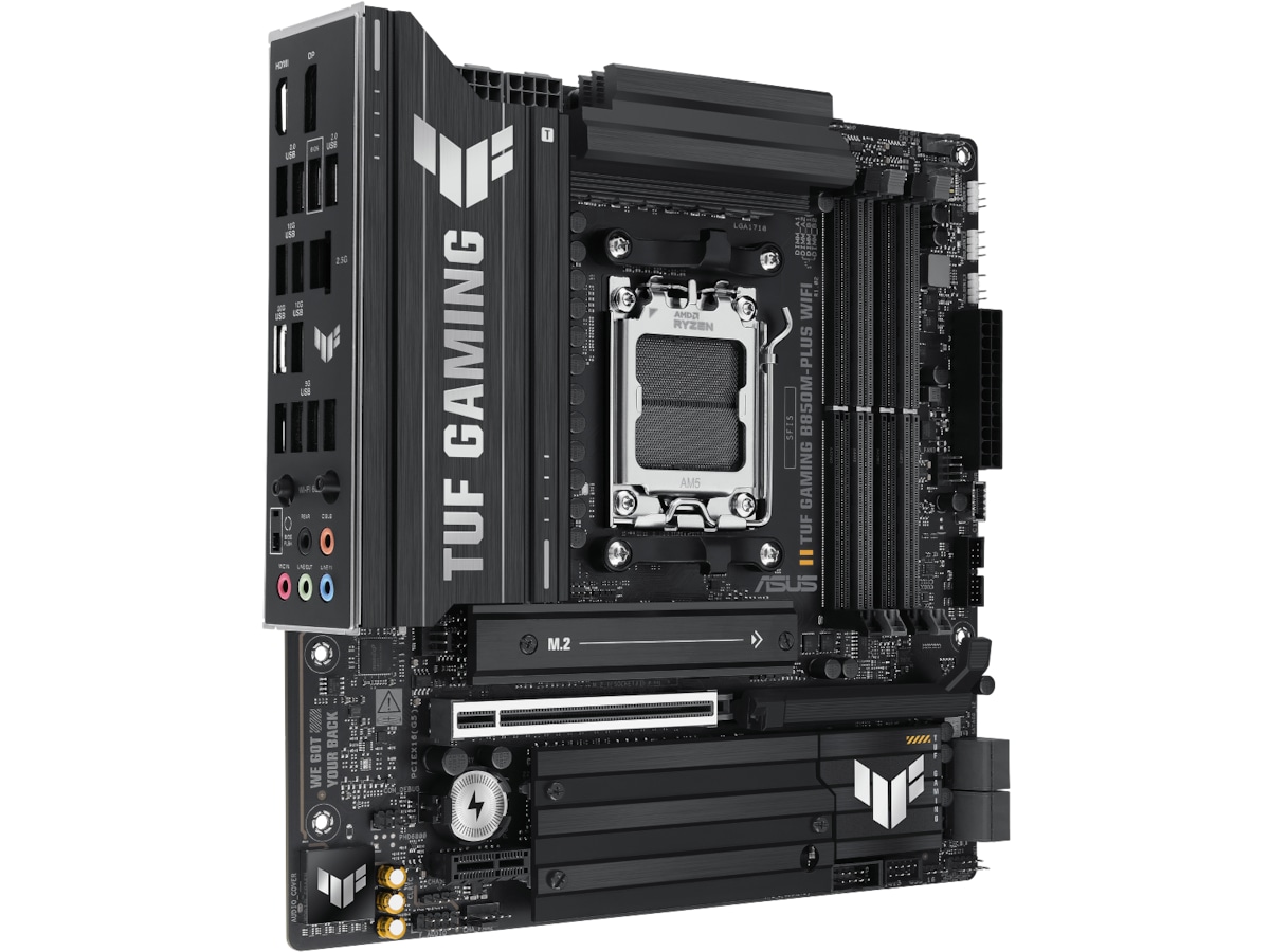 ASUS TUF GAMING B850M-PLUS WIFI Moderkort AMD Socket