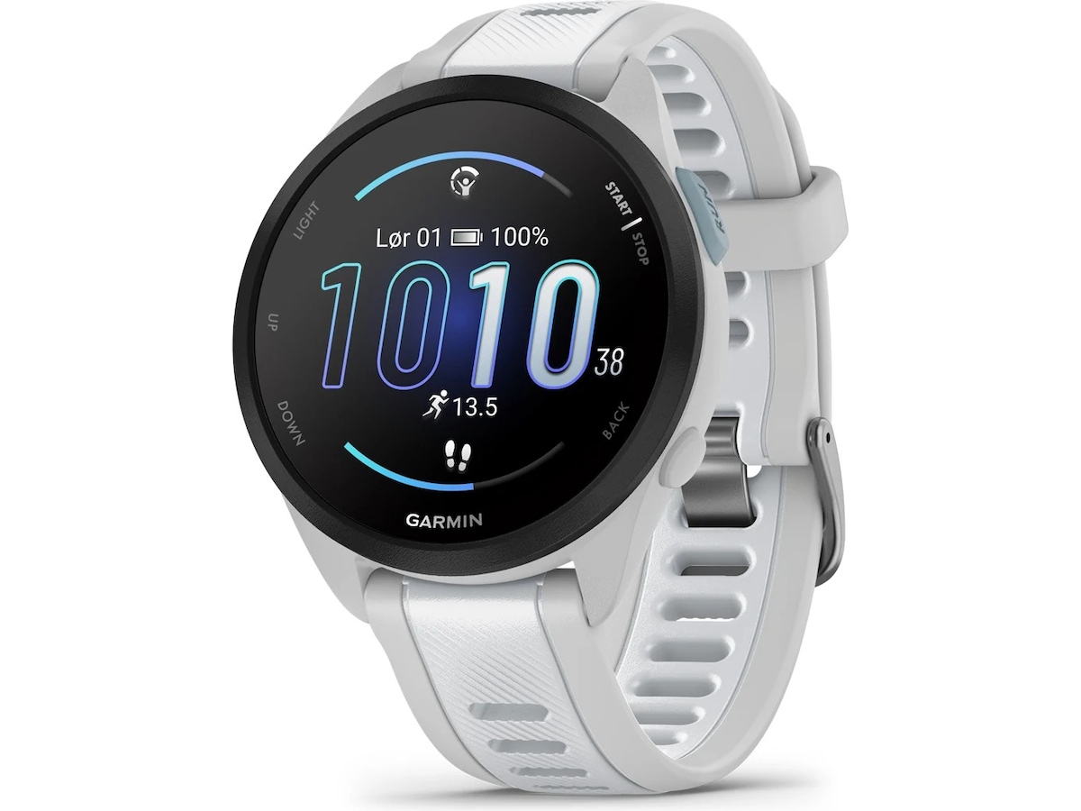 Garmin Forerunner 165 Music 43mm GPS (dimgrå/vit) Smartwatches