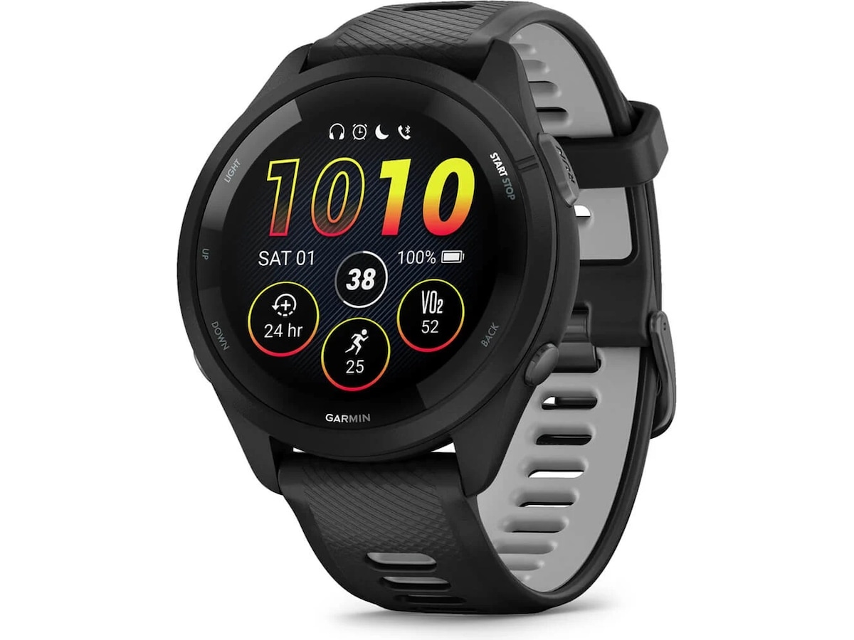 Garmin Forerunner 265 46mm GPS (svart) Smartwatches