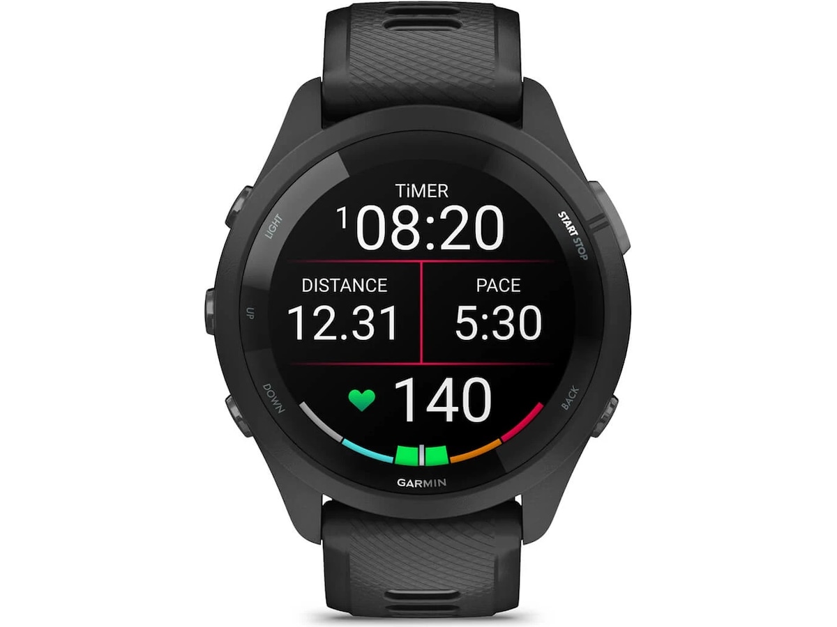 Garmin Forerunner 265 46mm GPS (svart) Smartwatches