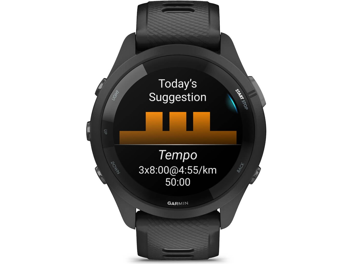 Garmin Forerunner 265 46mm GPS (svart) Smartwatches
