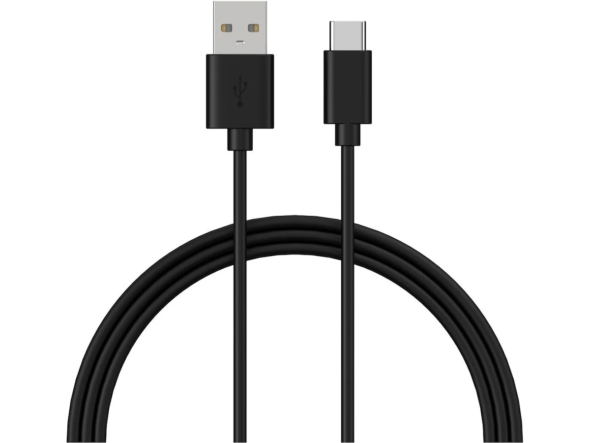 Andersson USB-A till USB-C-kabel 2m (svart) USB-kablar