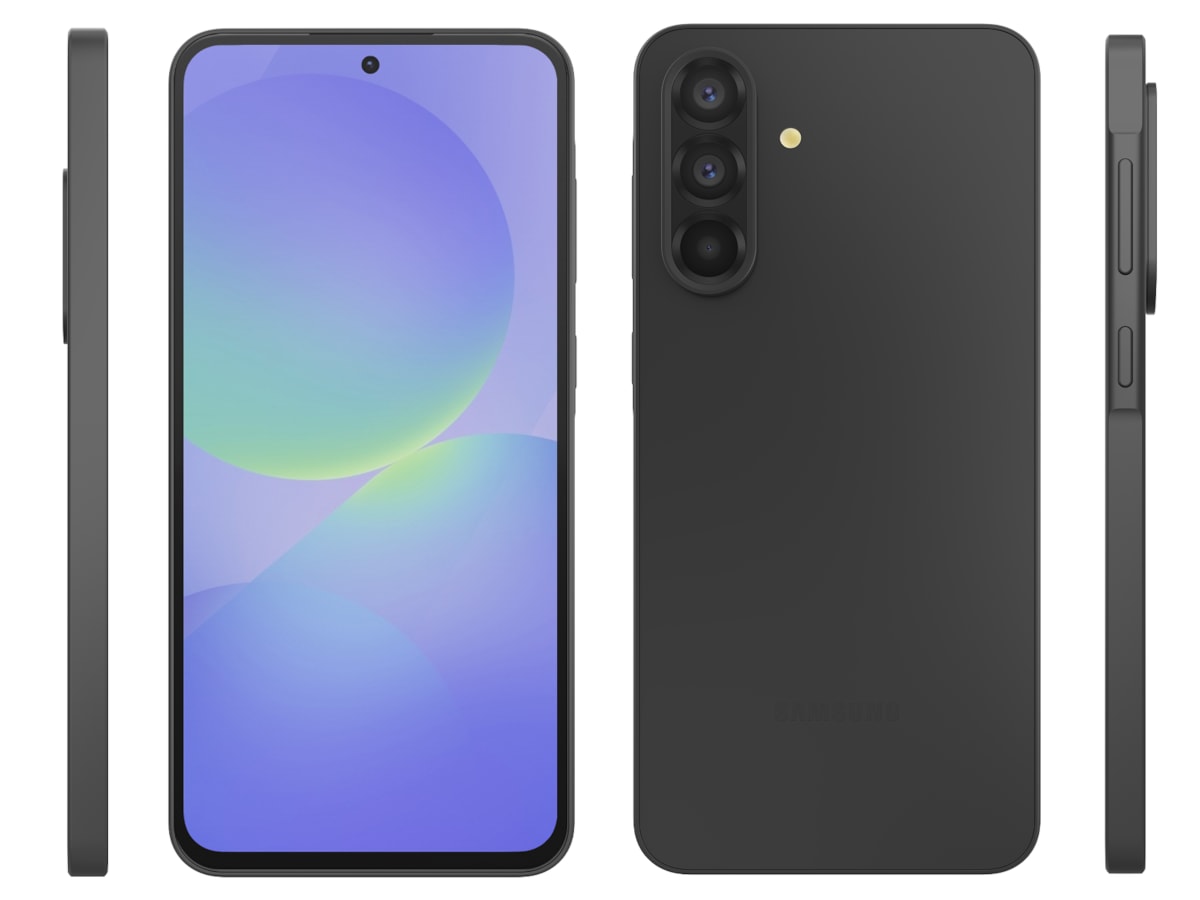 iiglo Galaxy A36 Silikonskal (svart) Mobilskal