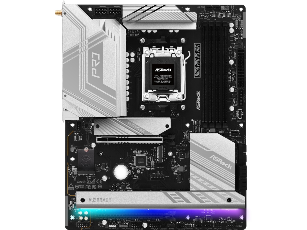 ASRock B850 Pro RS WiFi Moderkort AMD Socket