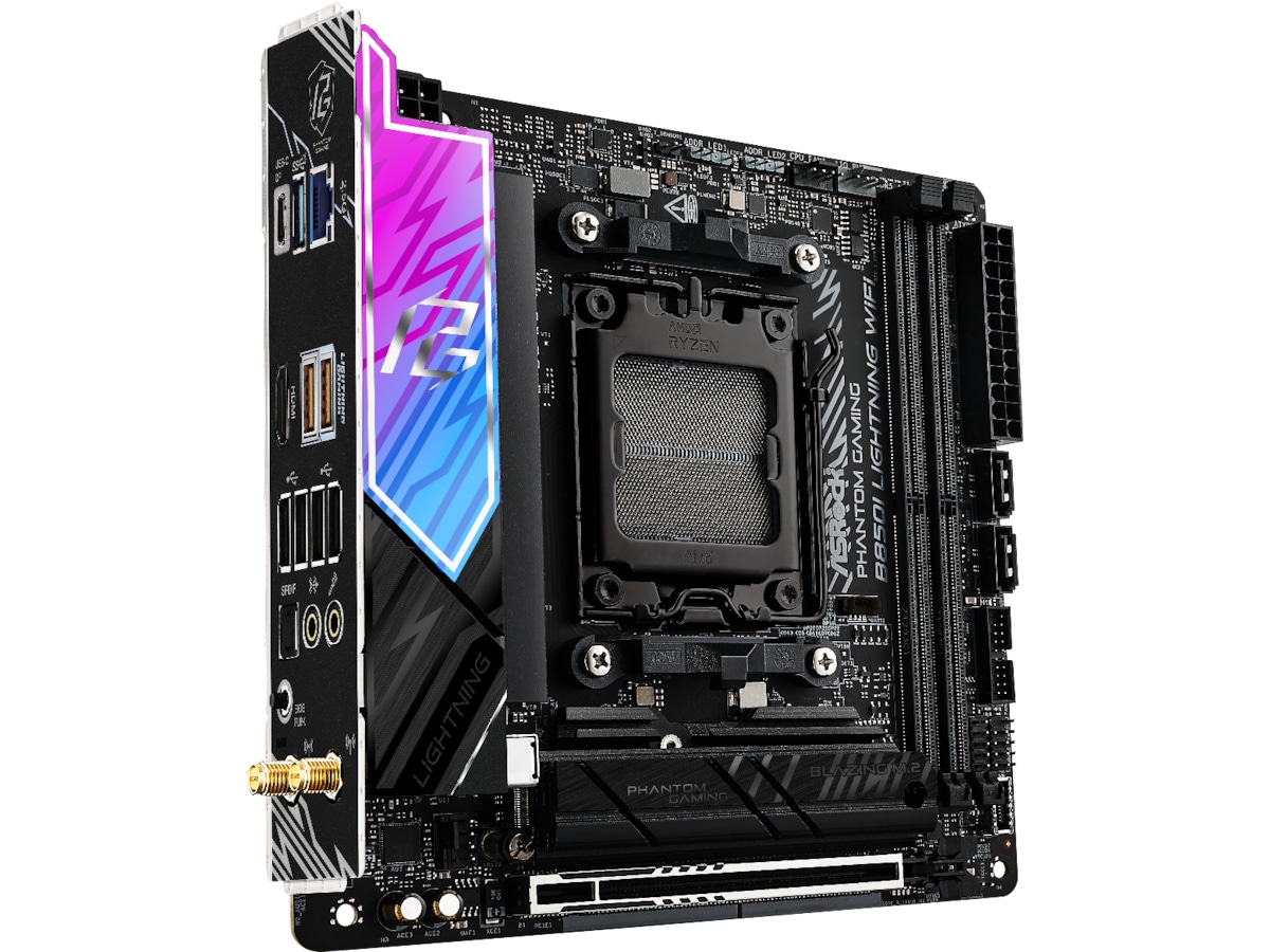ASRock B850I Lightning WiFi Moderkort AMD Socket