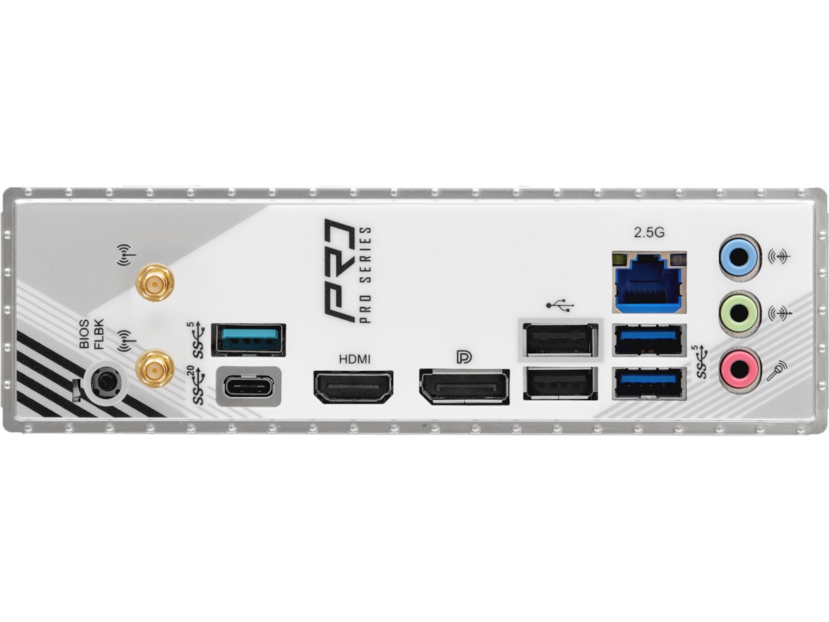 ASRock B860M Pro RS WiFi Moderkort Intel Socket