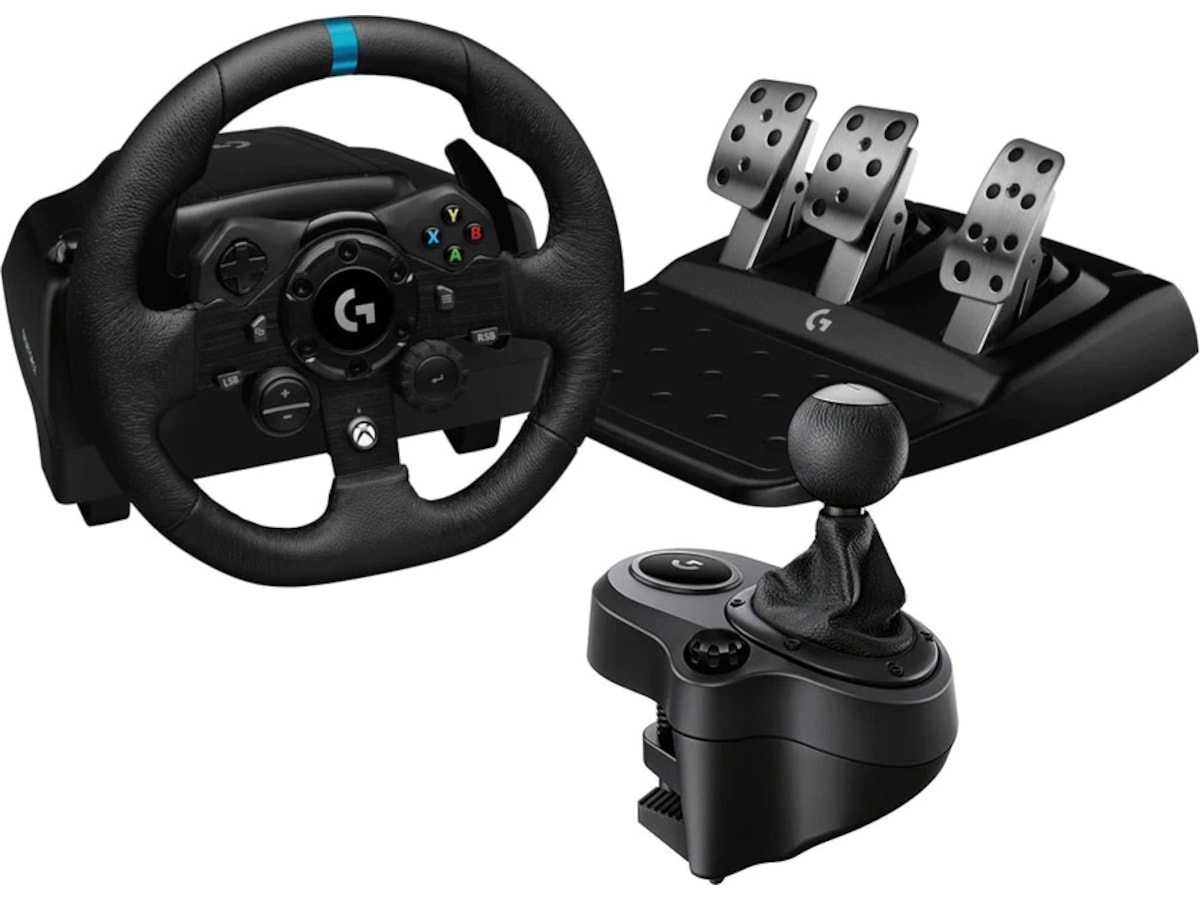 Logitech G923 och Driving Force Shifter Bundle Xbox/PC -B-Grade Demo gaming