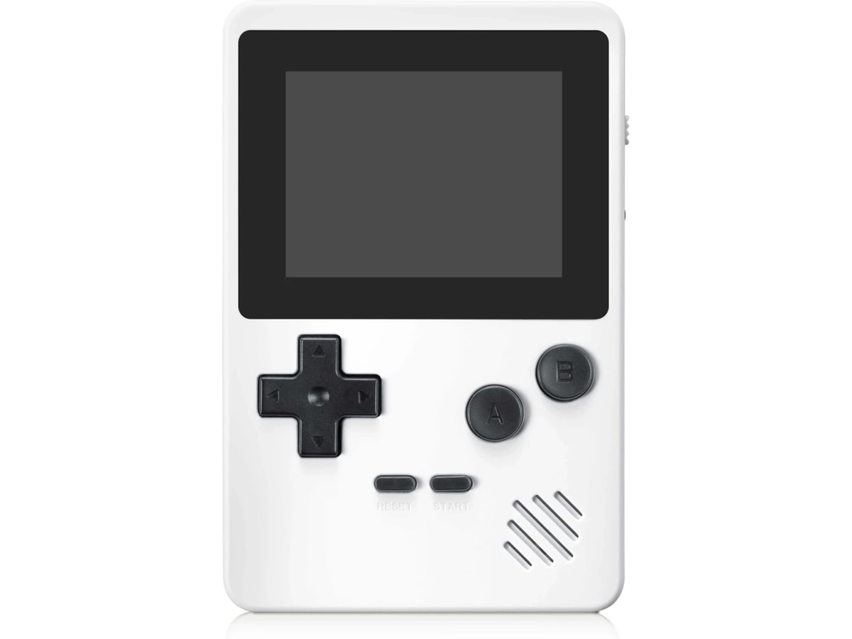 Gaming Tech CT-885 8-bit portabel spelkonsol (vit) Handhållna spelkonsoler
