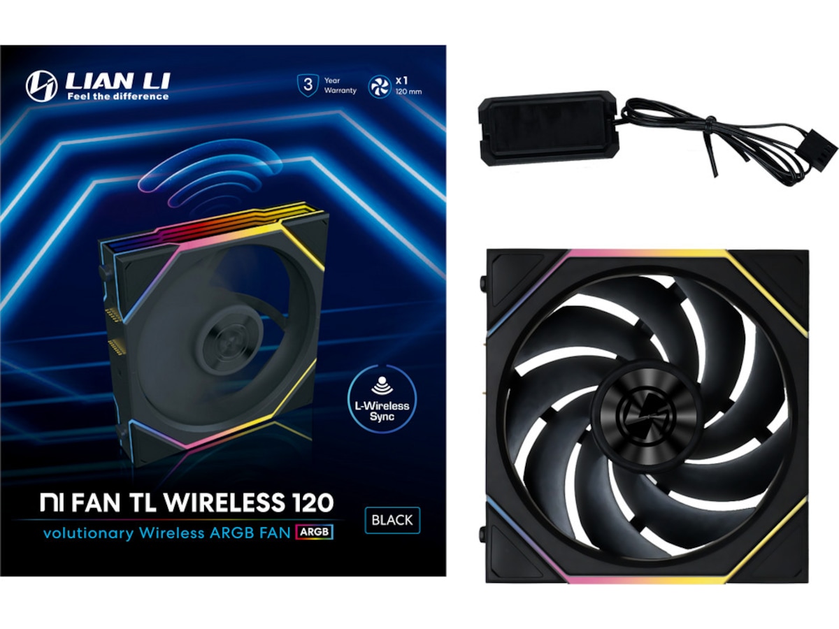 Lian Li UNI FAN TL Wireless (svart) Fläkt