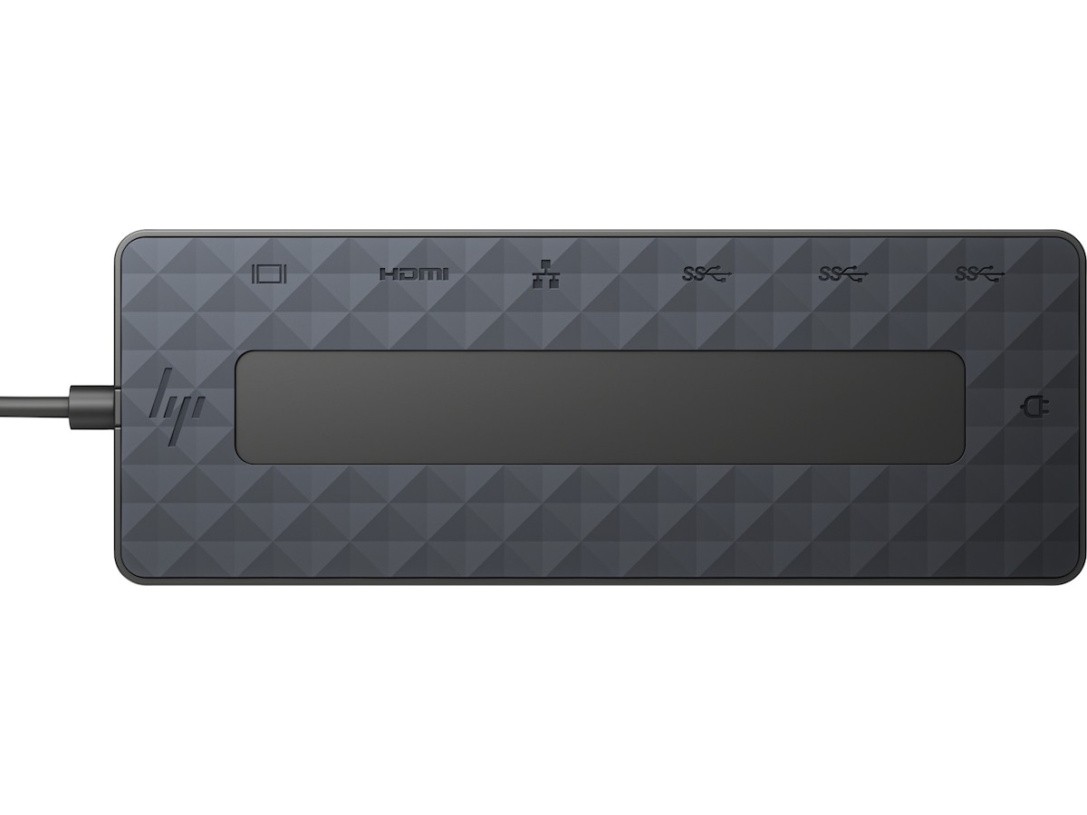 HP Universal USB-C Multiport Hub (svart) Dockningsstation och USB-hub