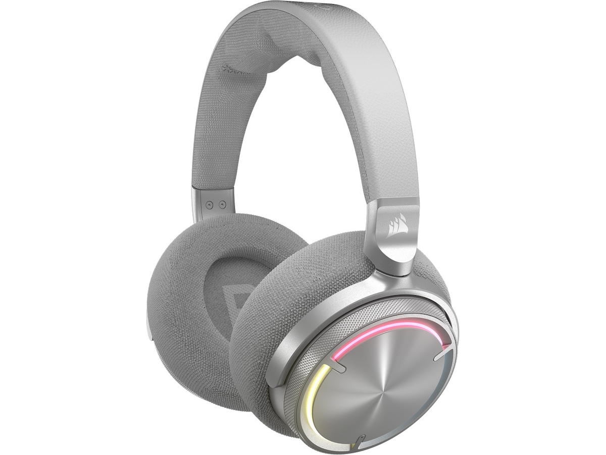 Corsair Virtuoso Max Wireless gamingheadset (silver) -B-Grade Demo headset
