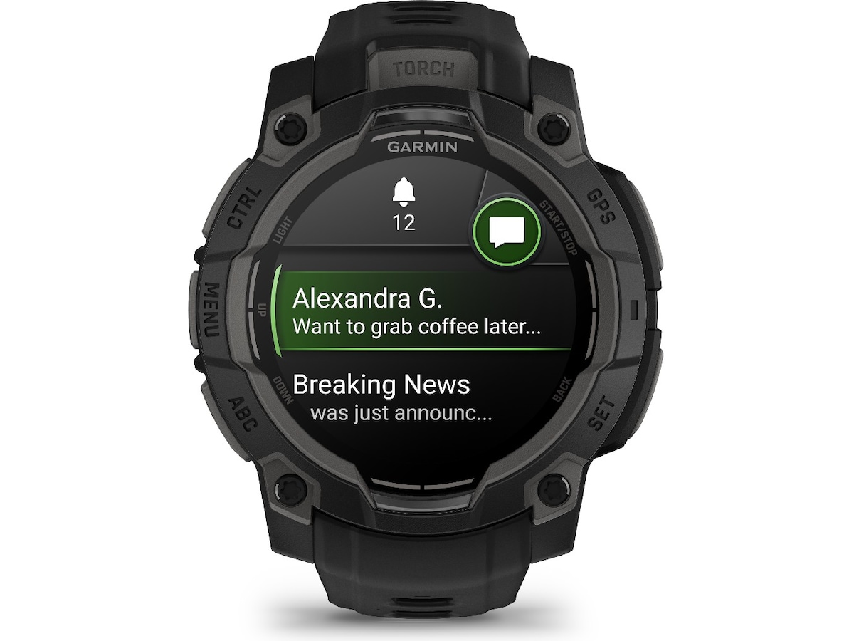 Garmin Instinct 3 AMOLED 45mm (svart) Smartwatches