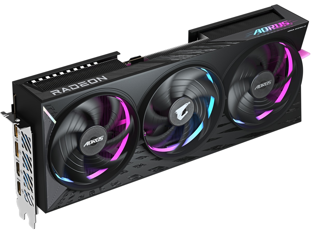 Gigabyte AMD Radeon Aorus RX 9070 XT Elite Grafikkort