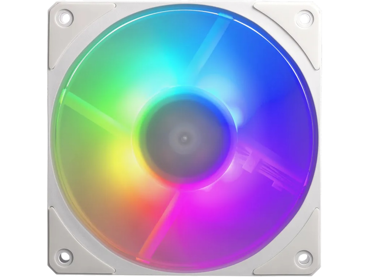 Cooler Master Mobius 120p ARGB Fläkt 3pk (vit) Fläkt