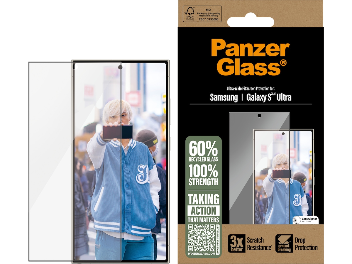 PanzerGlass Galaxy S25 Ultra skärmskydd Skärmskydd mobiltelefon