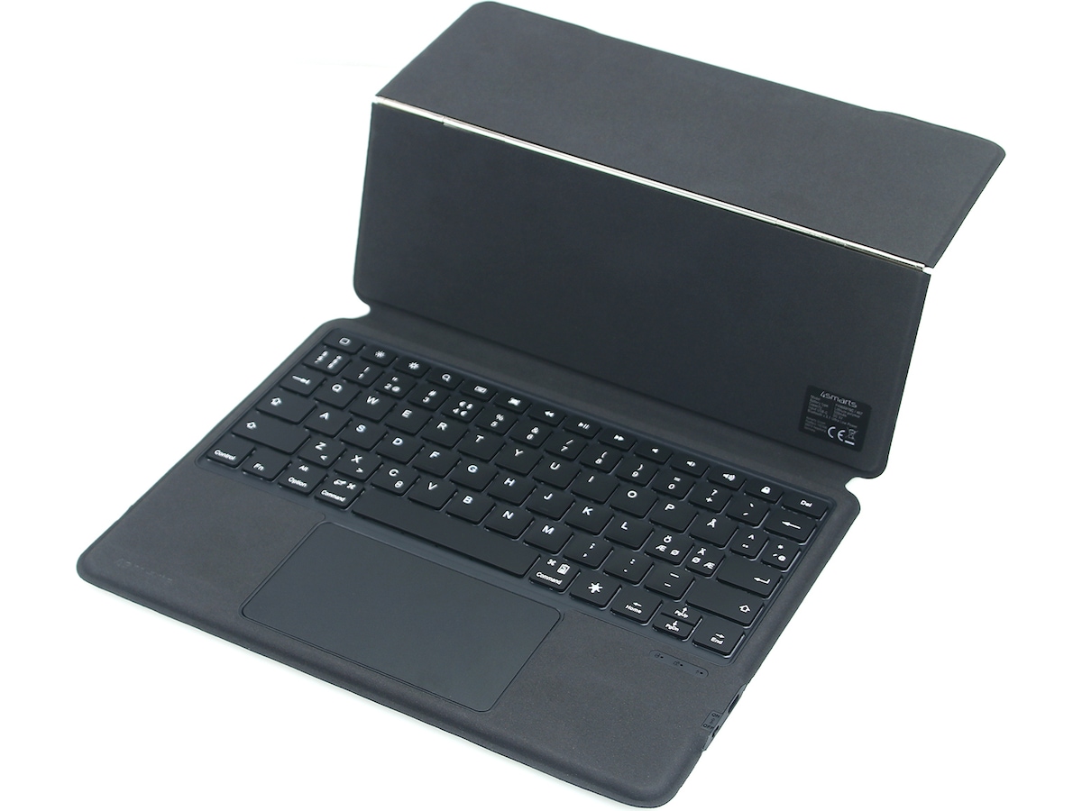 4smarts iPad Air 13" 2-i-1 Tangentbordfodral (grå) -B-Grade Demo övrigt i datorer