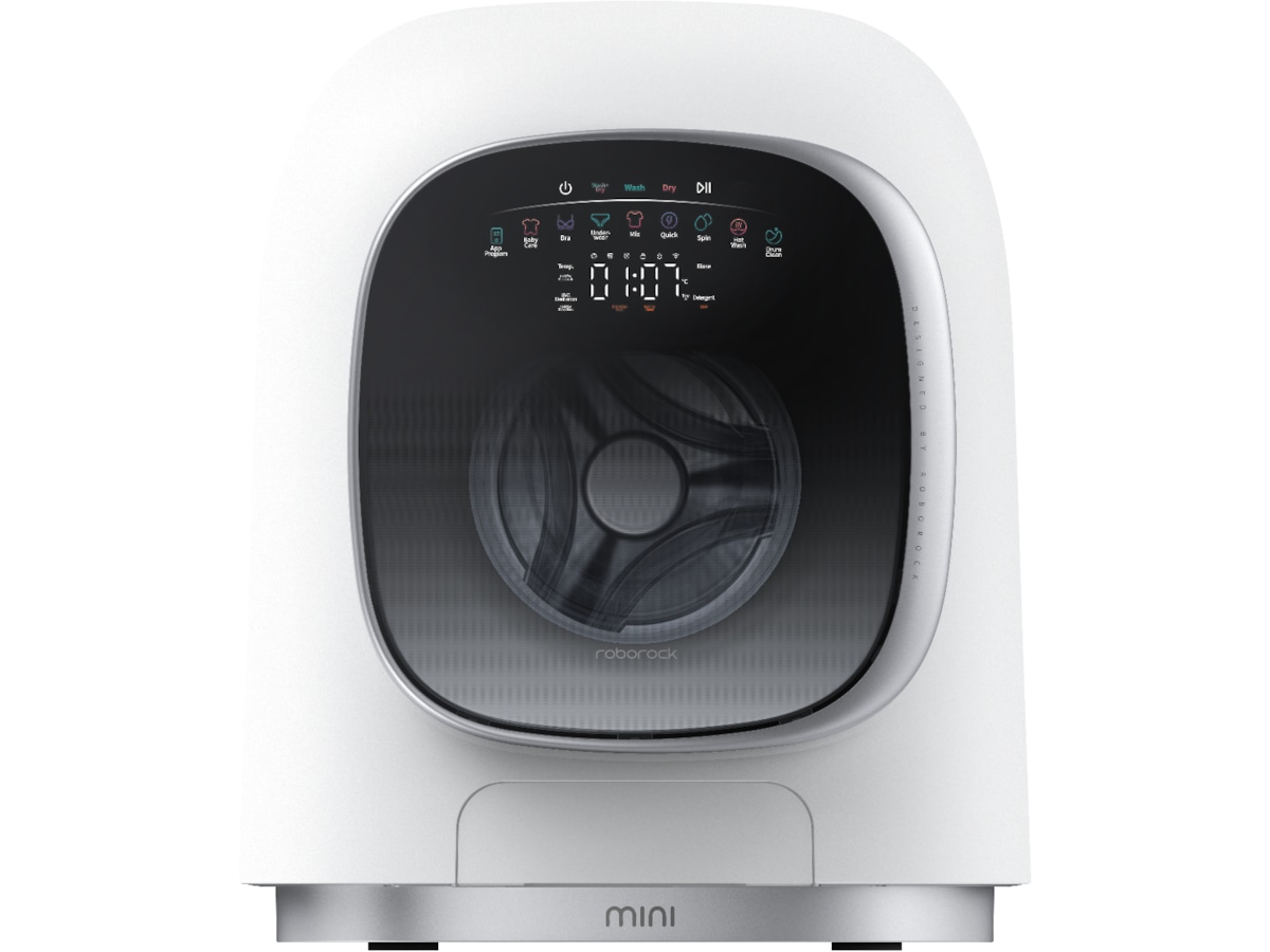Roborock ZEO Mini tvätt-/torrkombimaskin (vit/silver) Kombinerad tvättmaskin och torktumlare