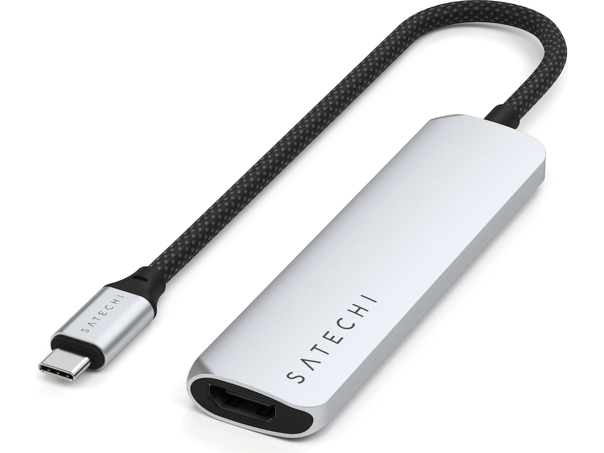 Satechi 4-i-1 Slim 4K Multiport docking (silver)