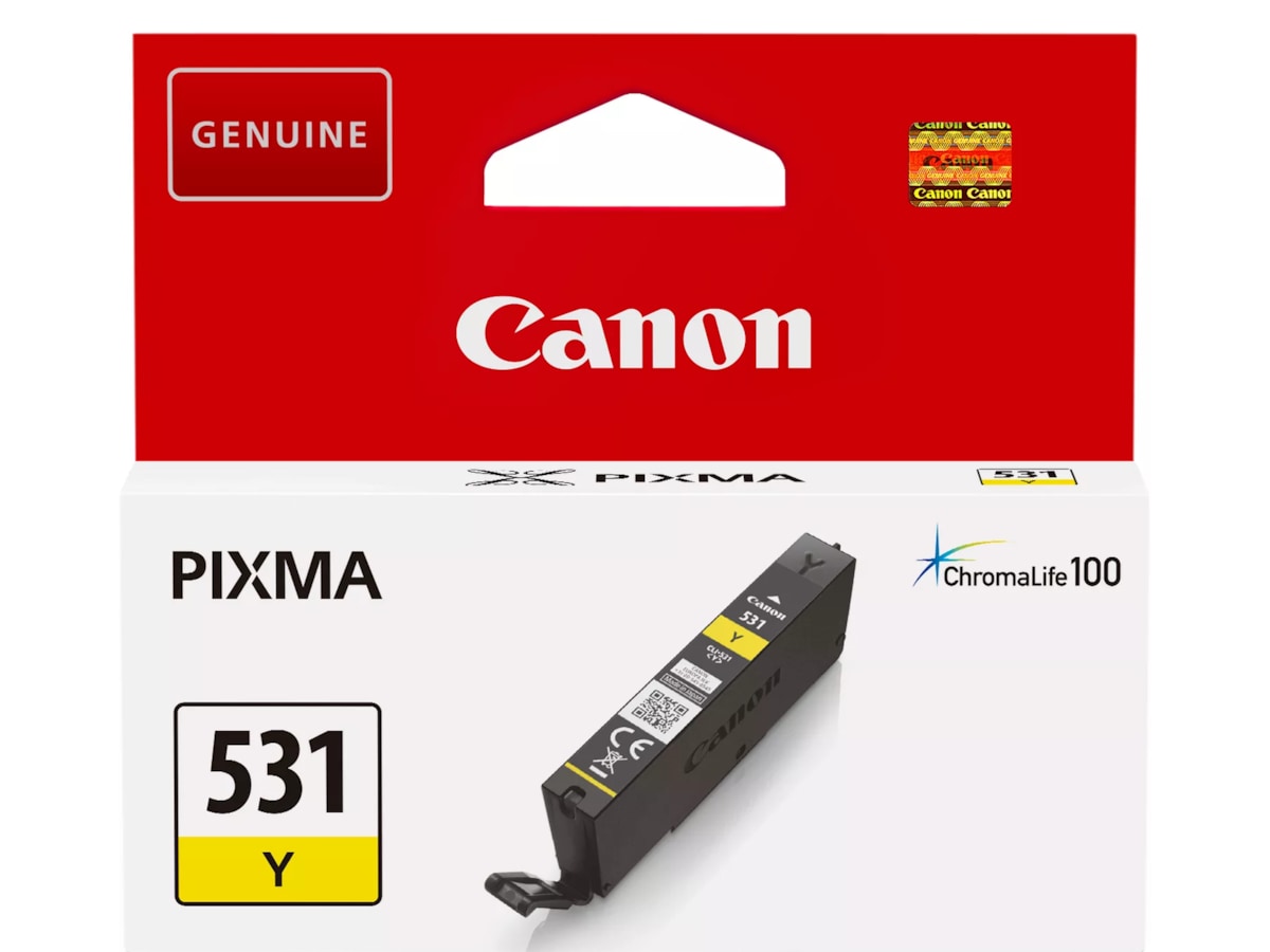 Canon Bläck CLI-531 Gul Bläckpatron