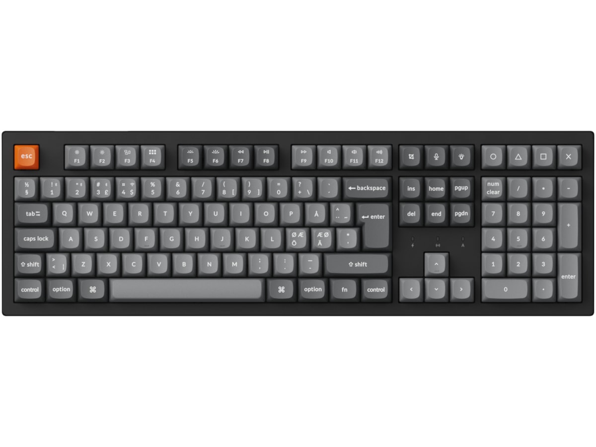 Keychron K10 MAX trådlöst gamingtangentbord (super red) Gamingtangentbord