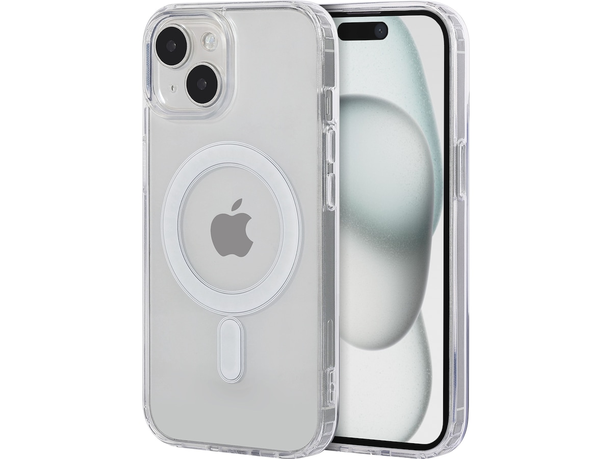 iiglo iPhone 15 Magnetic Silikonskal (transparent) Mobilskal