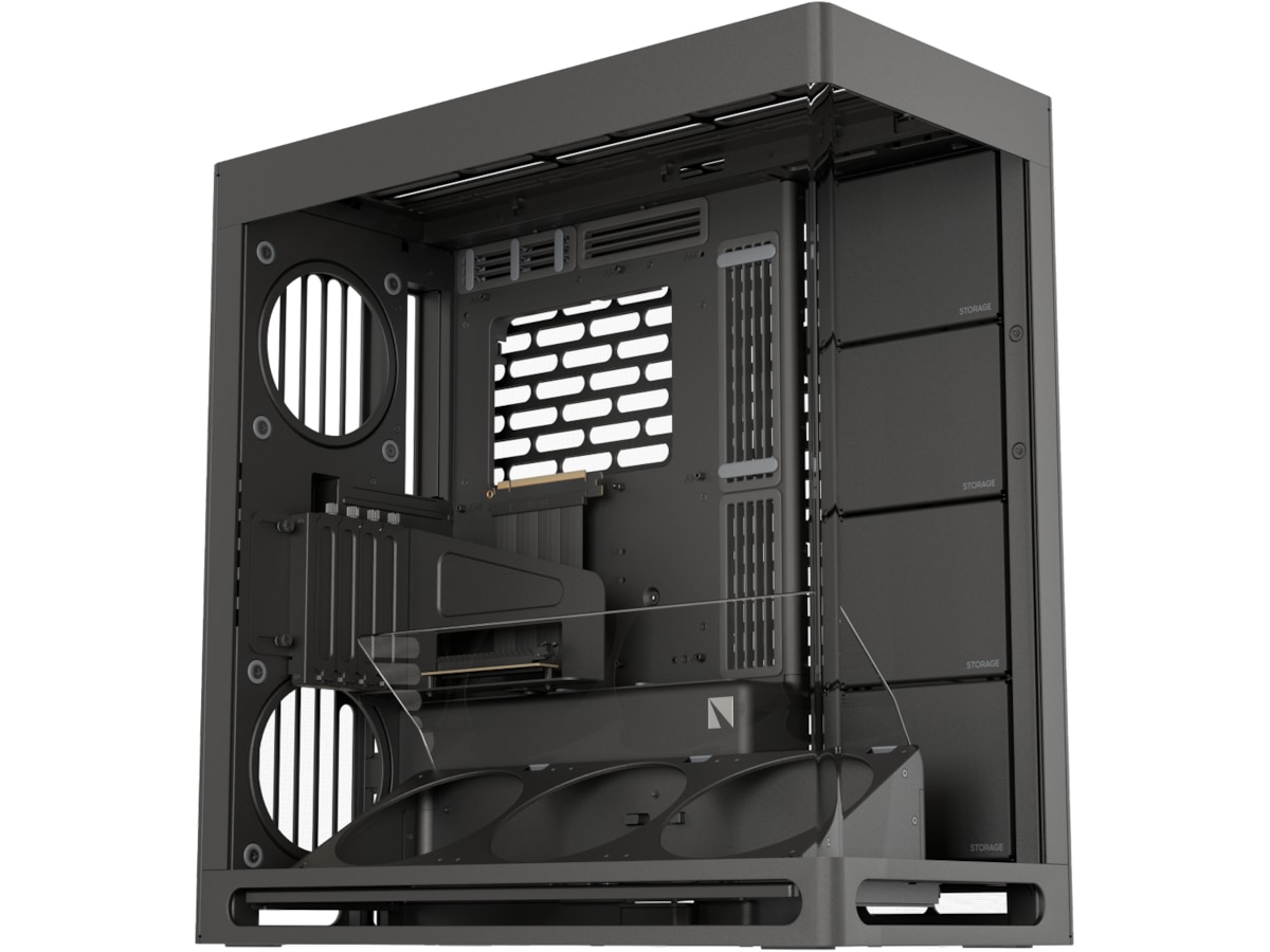 HAVN HS 420 VGPU Mid Tower (svart) Midi tower