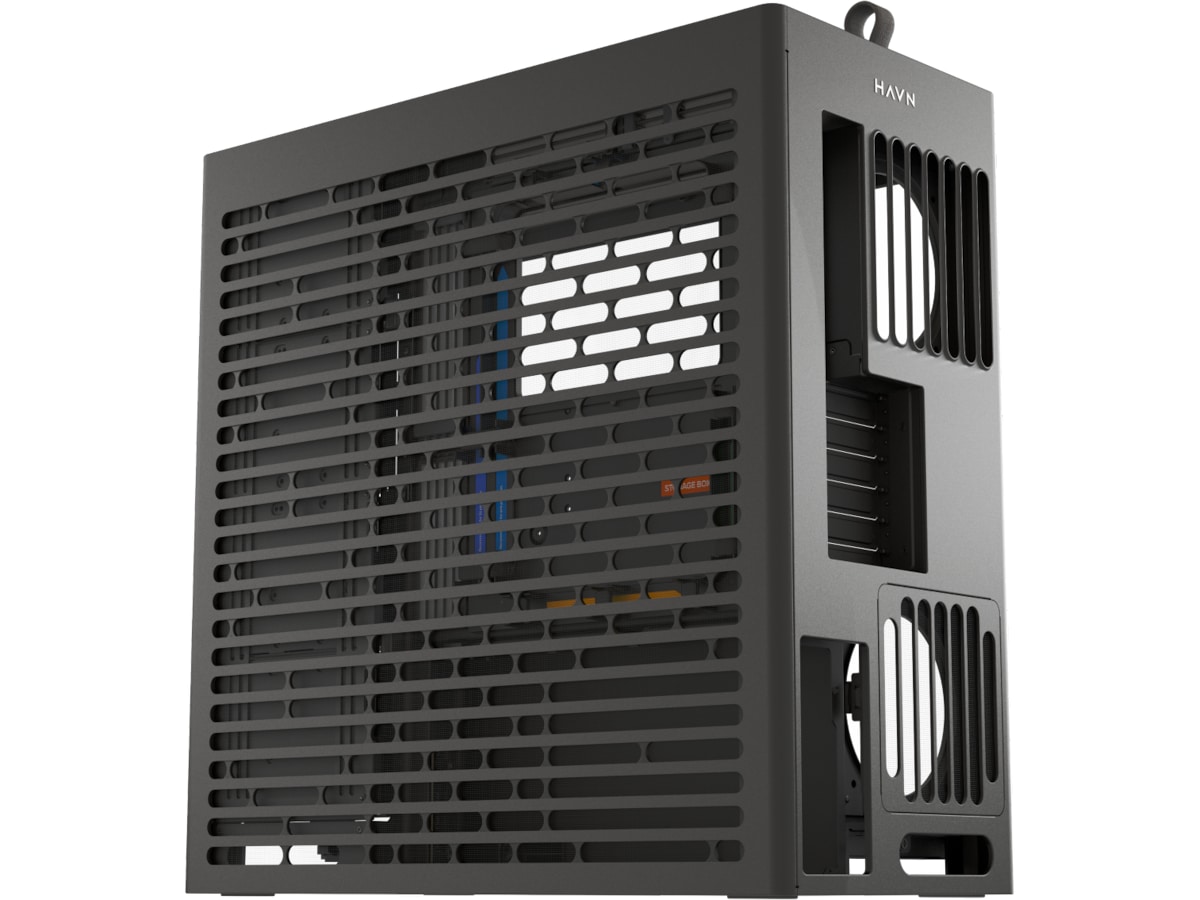 HAVN HS 420 VGPU Mid Tower (svart) Midi tower
