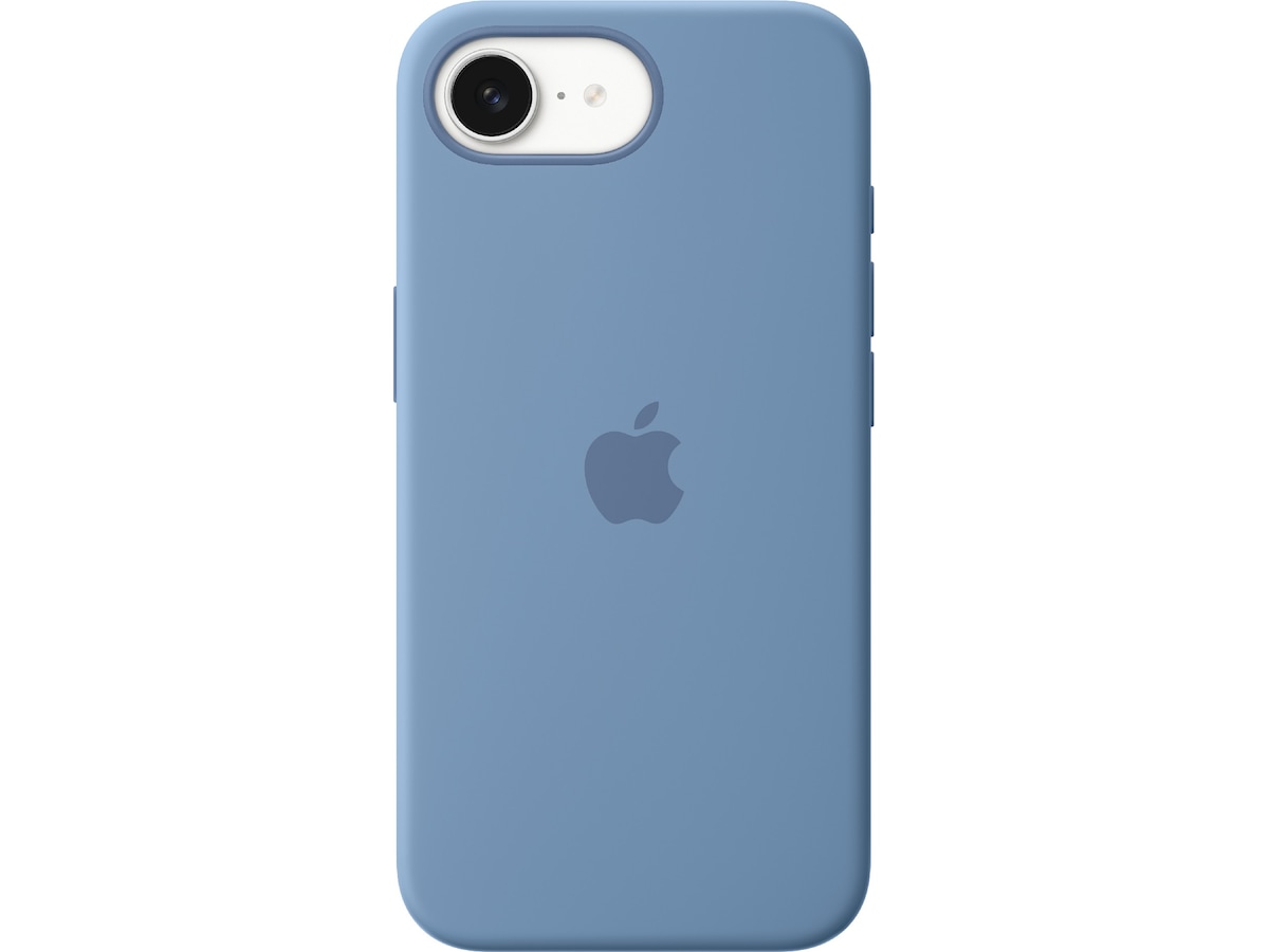 iPhone 16e Silikonskal (vinterblå) Mobilskal