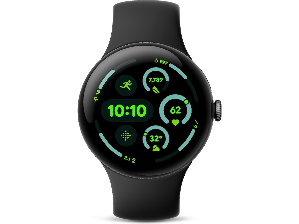 Google Pixel Watch 3 Large 45mm LTE (obsidian) -B-Grade Demo watches