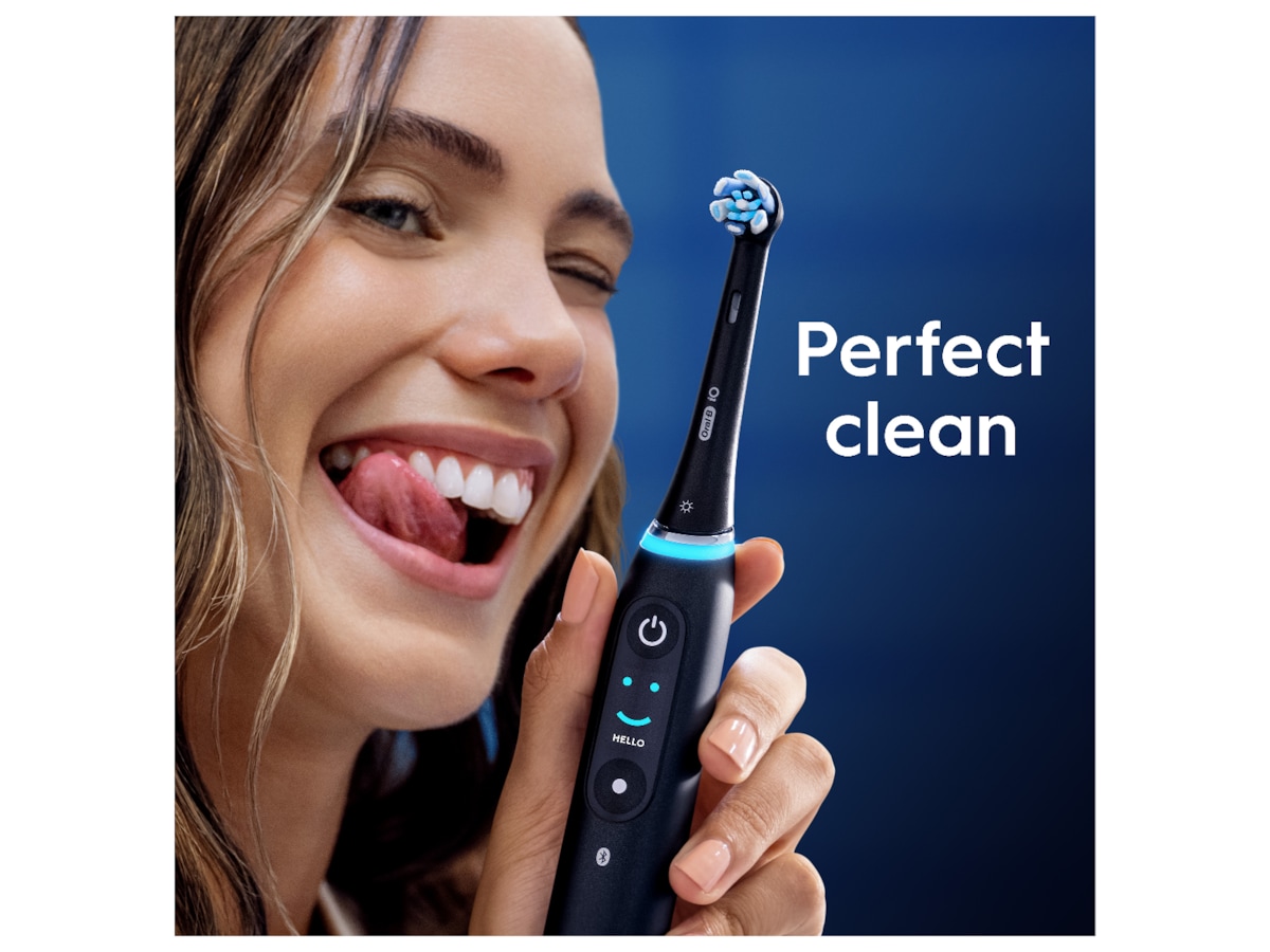 Oral-B iO Ultimate Clean borsthuvuden 3 st (vit) Tandborsthuvud