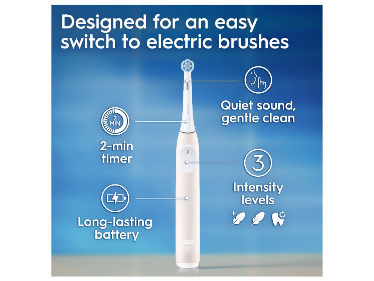ORAL-B iO2 Series Elektrisk tandborste (Calm Pink) Eltandborste