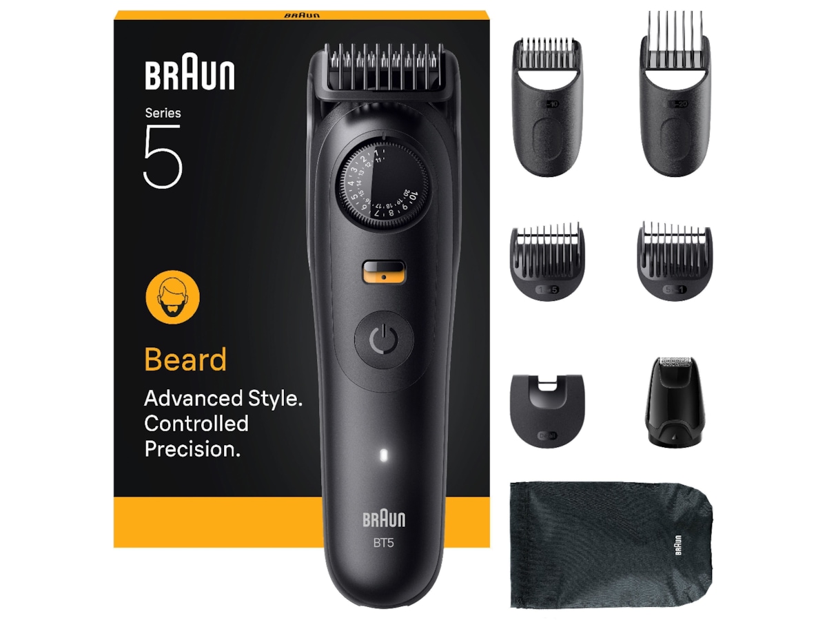 Braun Series 5 skäggtrimmer (svart) Rakapparat