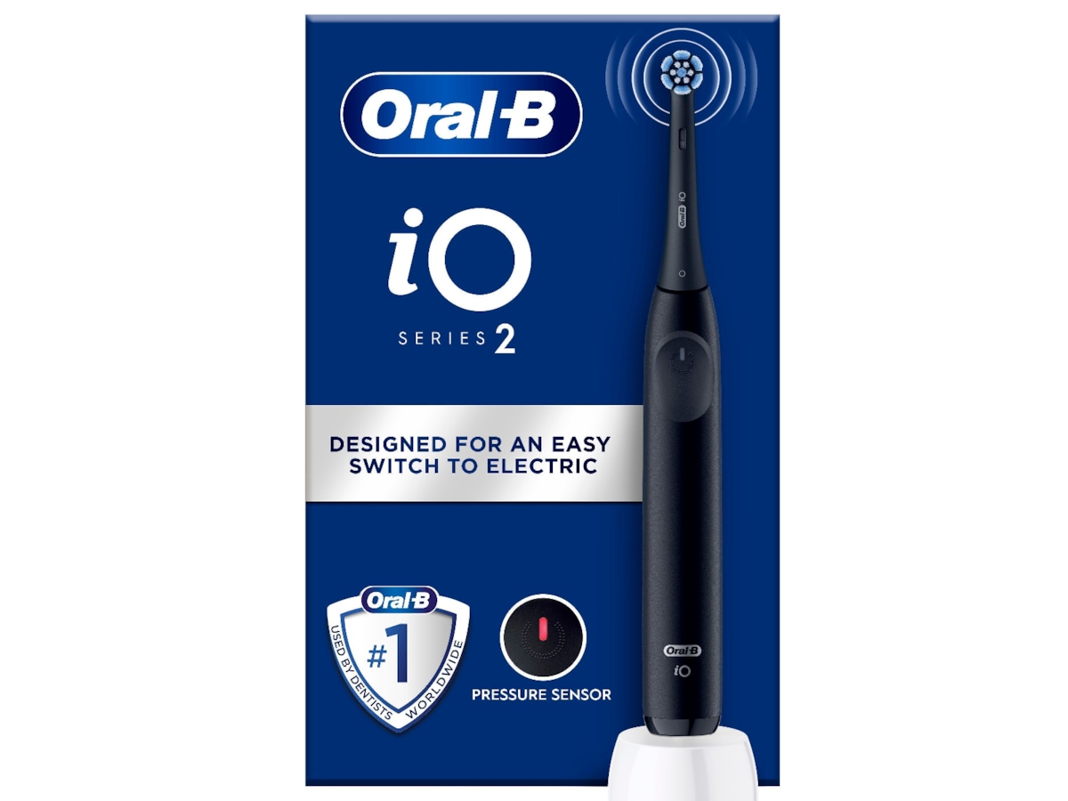 ORAL-B iO2 Series Elektrisk tandborste (Night Black) Eltandborste