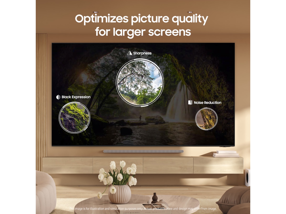 Samsung 98" QN90F Neo QLED 4K Mini LED Smart TV (2025) Över 80 tums TV