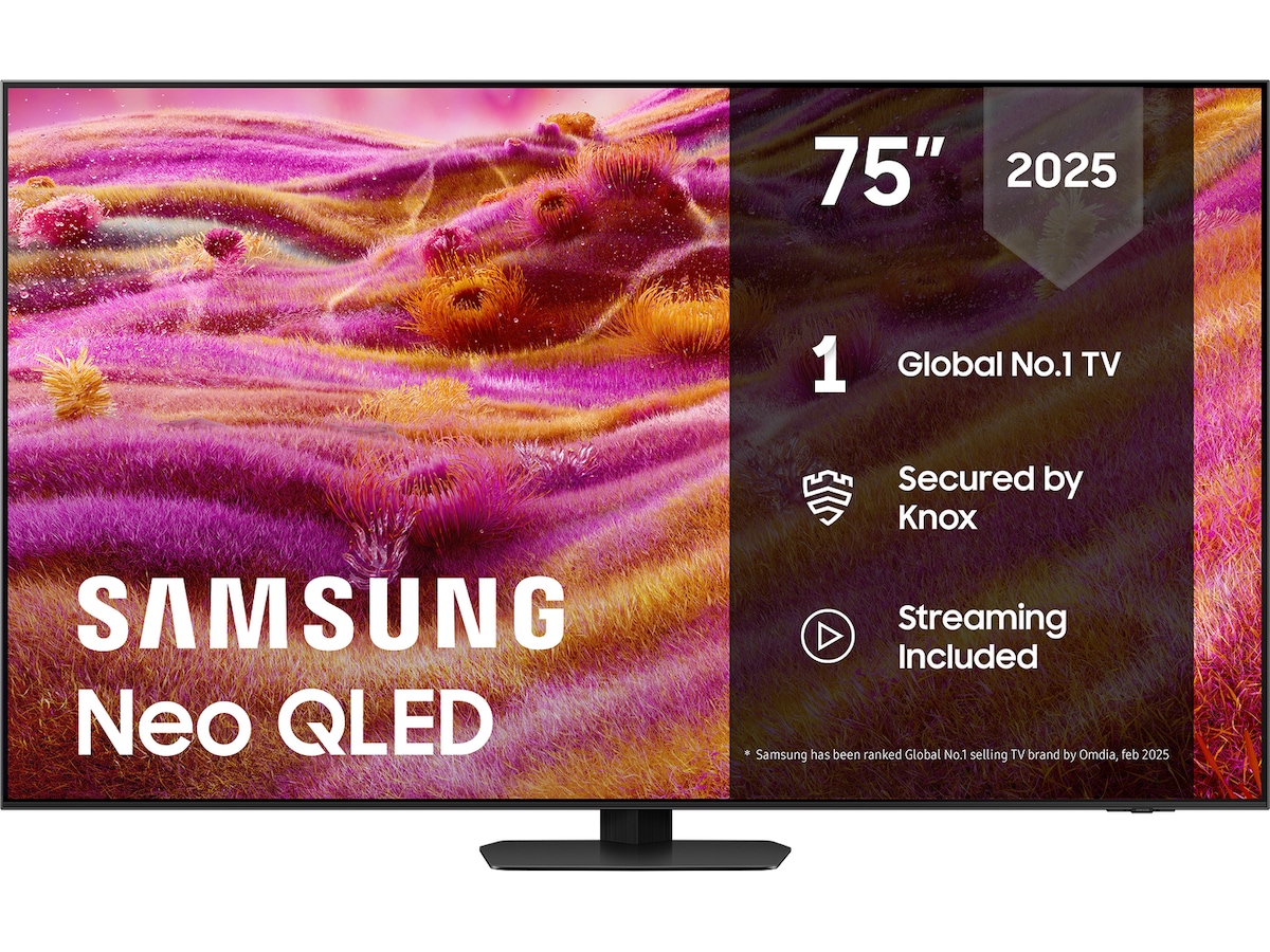 Samsung 75" QN90F Neo QLED 4K Mini LED Smart TV (2025) 70 - 79 tums TV
