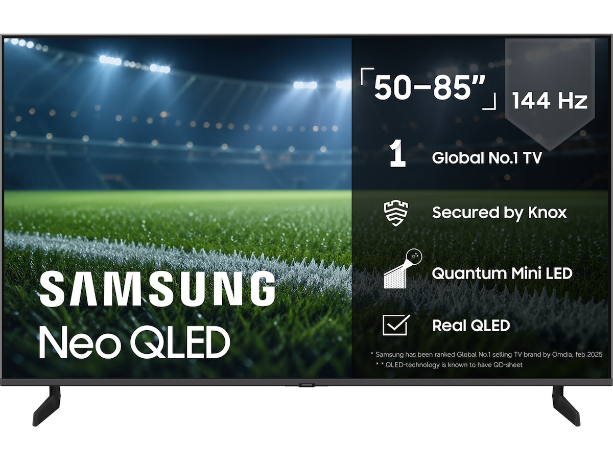 Samsung 50" QN80F Neo QLED 4K Mini LED Smart TV (2025) 50 - 59 tums TV