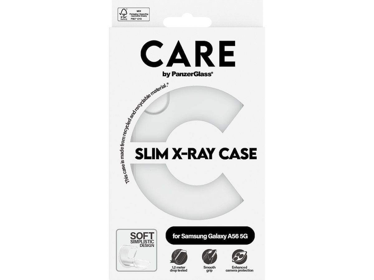 PanzerGlass CARE Galaxy A56 5G Fashion silikonskal (transparent) Mobilskal