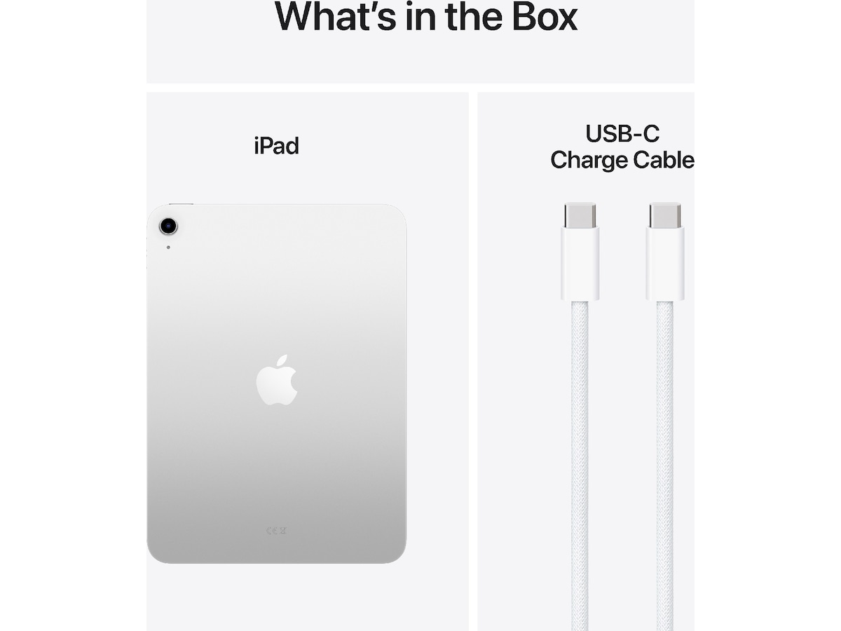 iPad 11" (2025) 128GB WiFi (silver) Surfplattor