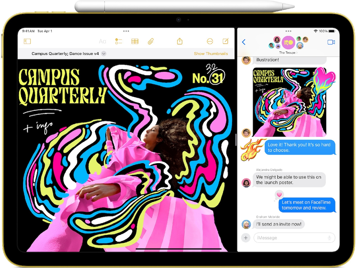 iPad 11" (2025) 256GB 5G (blå) Surfplattor