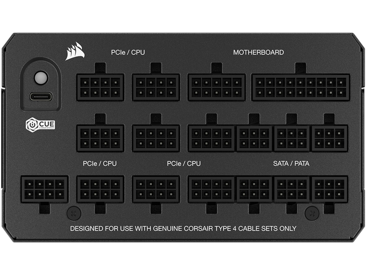 Corsair HXi Series HX1200i PSU (svart) Nätaggregat
