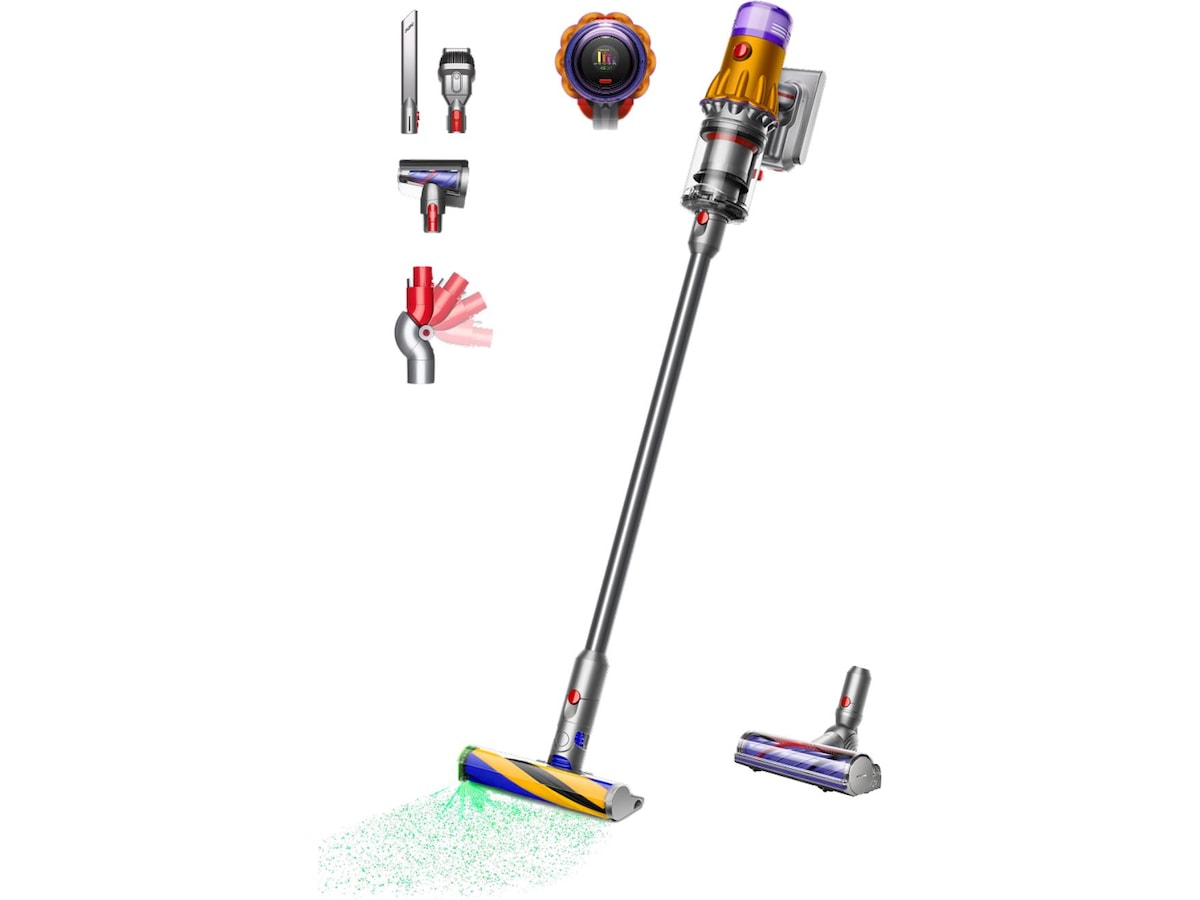 Dyson V12 Detect Slim Absolute trådlös dammsugare Skaftdammsugare