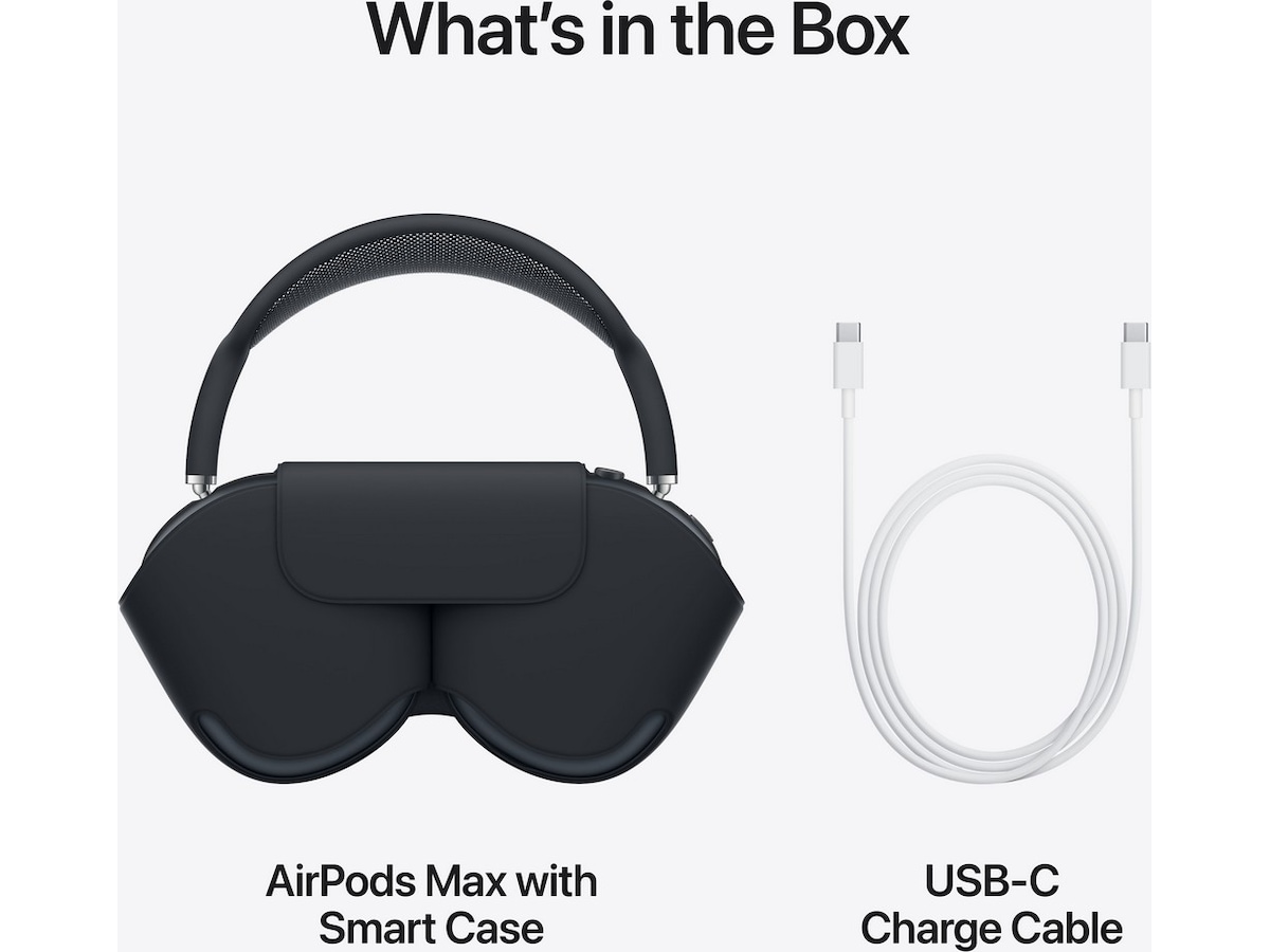 AirPods Max (2024) trådlösa hörlurar, On-Ear (blå) -B-Grade Demo headset