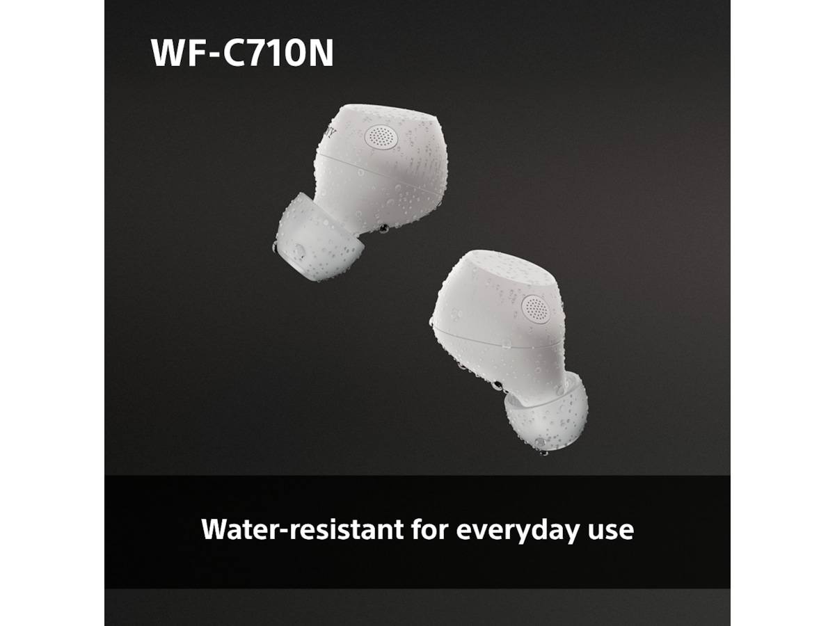 Sony WF-C710N  trådlösa hörlurar, In-ear med mikrofon (vit) In-ear hörlurar