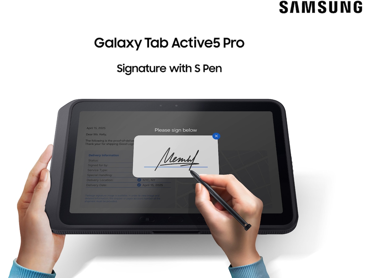 Galaxy Tab Active5 Pro 5G 256GB - Enterprise (svart) Surfplattor