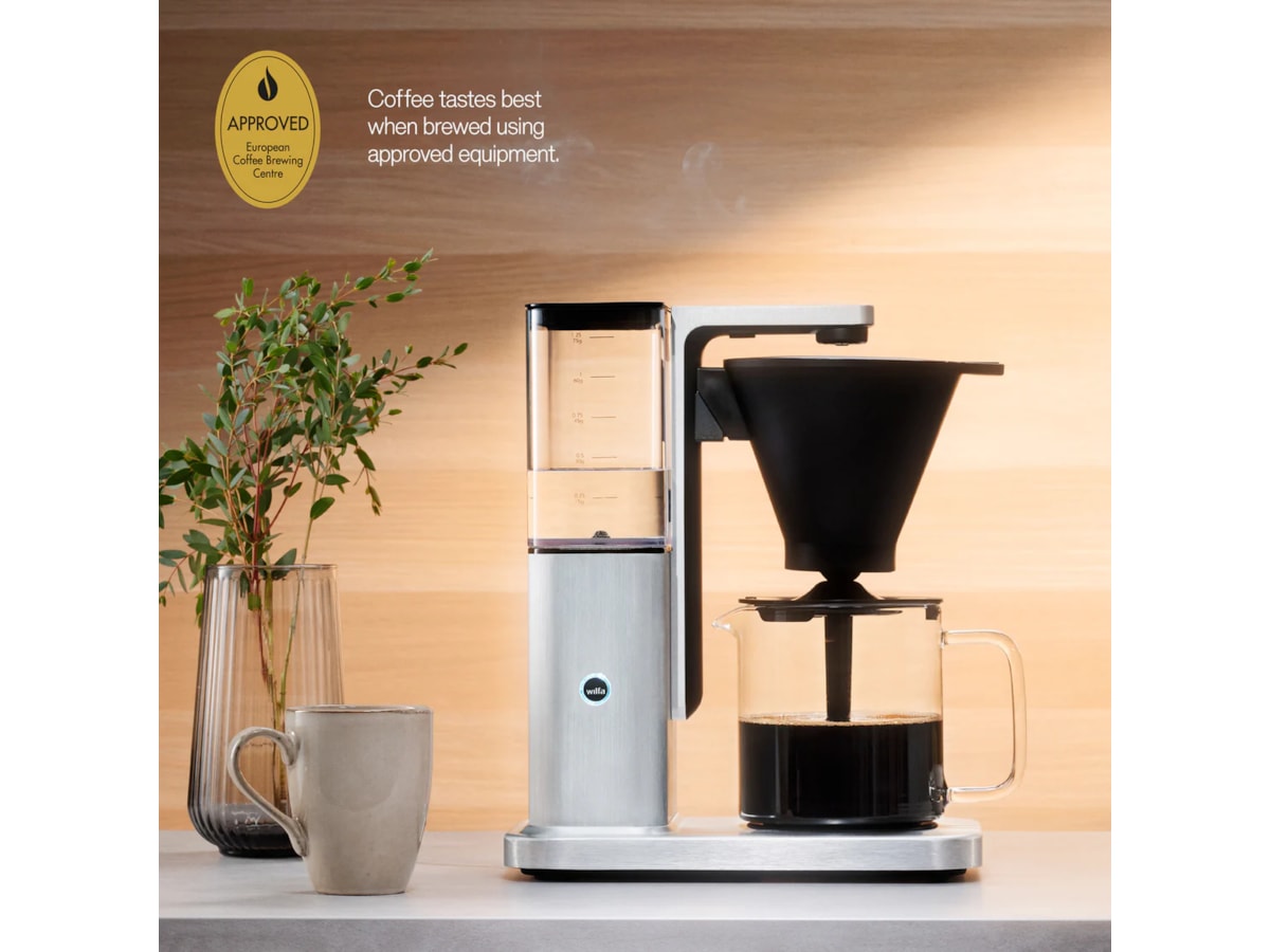Wilfa Zense Alux kaffebryggare (borstad aluminium) Kaffebryggare