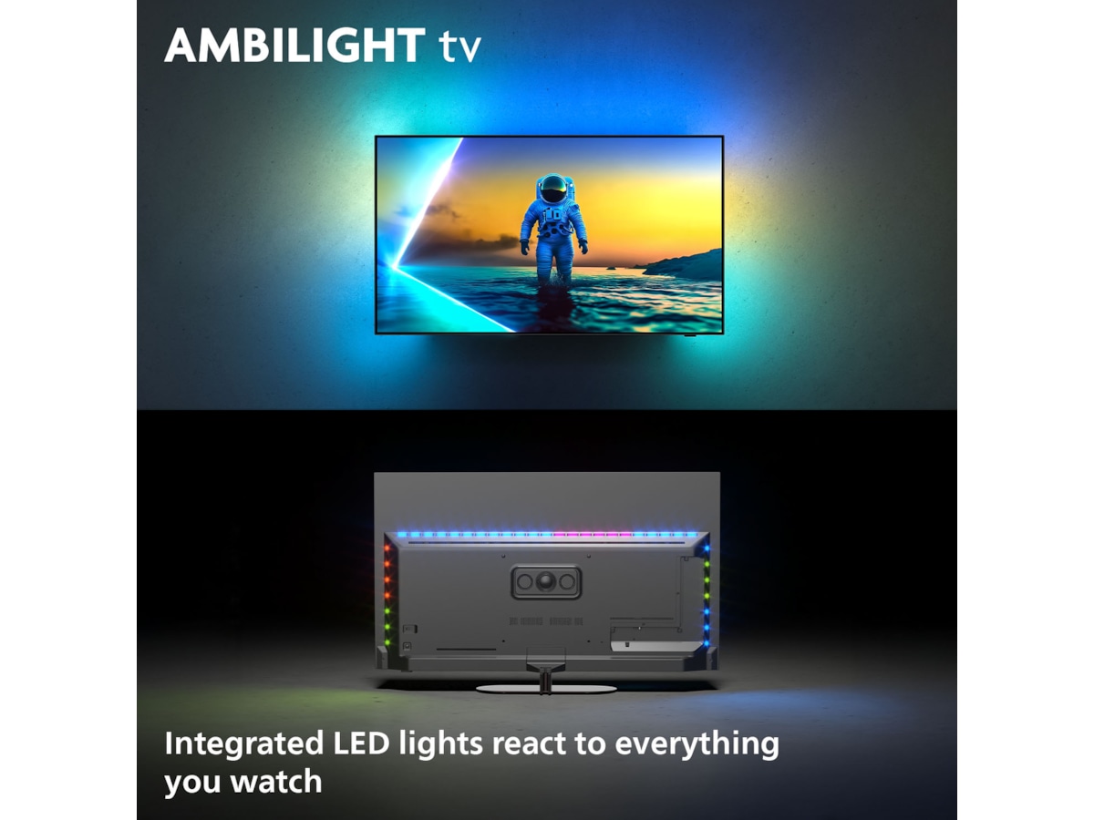 Philips 48" OLED810/12 OLED Smart Ambilight AI TV (2025) 20 - 49 tums TV