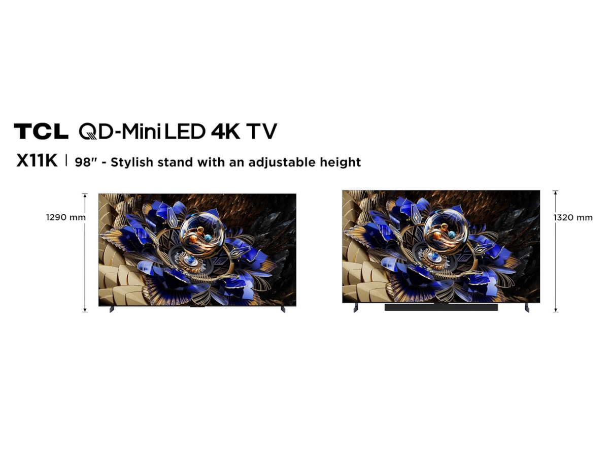 TCL 98" X11K Premium 4K QD-Mini LED Google TV Över 80 tums TV