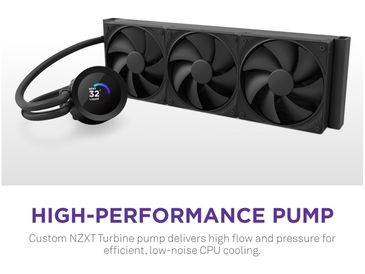 NZXT Kraken Plus 360 Kylare (svart) CPU - Vattenkylning